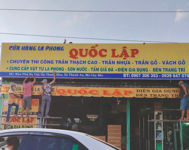 THI CÔNG LA PHÔNG BÌNH ĐẠI