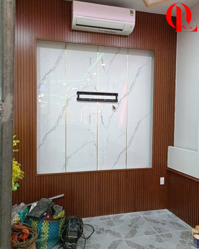 ỐP TƯỜNG NHỰA NANO + LAM SÓNG CAO CẤP BẾN TRE