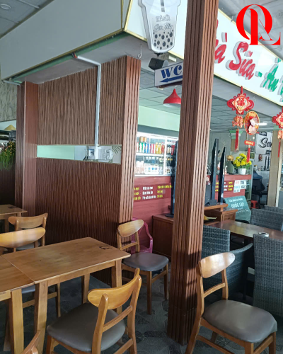 THI CÔNG NỘI THẤT QUÁN TRÀ SỮA TẠI BẾN TRE