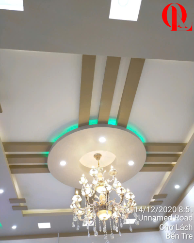 MẪU TRẦN THẠCH CAO PHÒNG KHÁCH ĐẸP