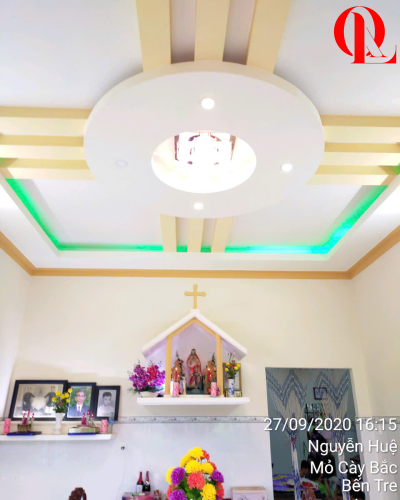 MẪU TRẦN THẠCH CAO PHÒNG KHÁCH ĐẸP