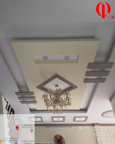 MẪU TRẦN THẠCH CAO PHÒNG KHÁCH ĐẸP