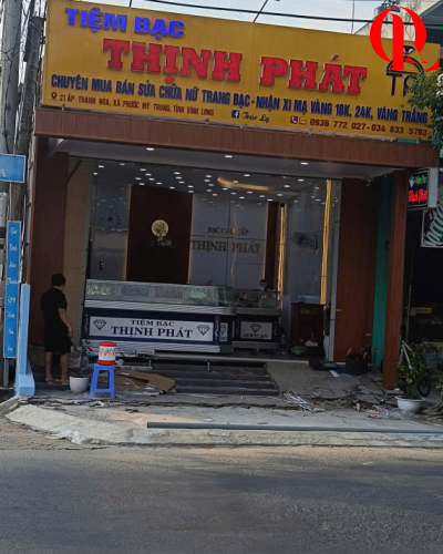 LÀM TRẦN LA PHÔNG CHO TIỆM BẠC THỊNH PHÁT TẠI PHƯỚC MỸ TRUNG